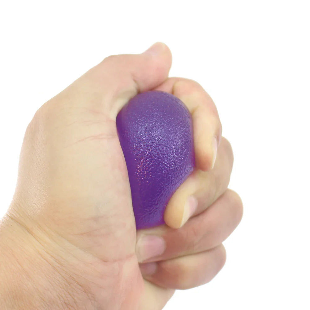 Silicone Hand Grip Ball | Finger Strength Trainer for Home Gym and Stress Relief