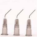 Dispenser Tip Cap, Grey, Pre-Bent / Pre-Cured, Self-Righting (100 Count)
