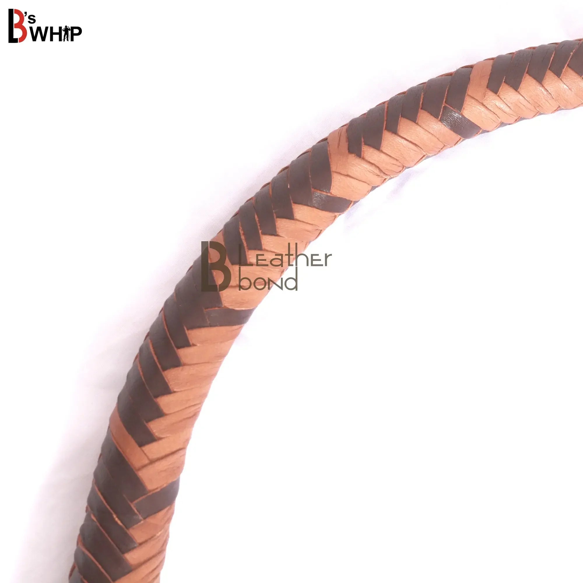 Indiana Jones Style 8 Foot 16 Plait Dark Brown Leather Bullwhip Real Cowhide Leather Bull Whip