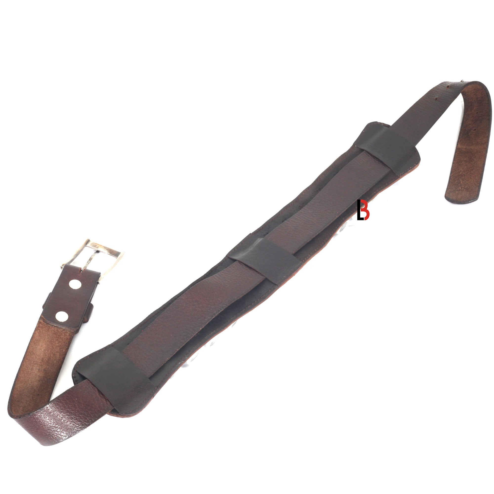Cowhide Leather Shotgun Shotshell Reload Holder Belt Loop | 12 Gauge Ammunition Carrier