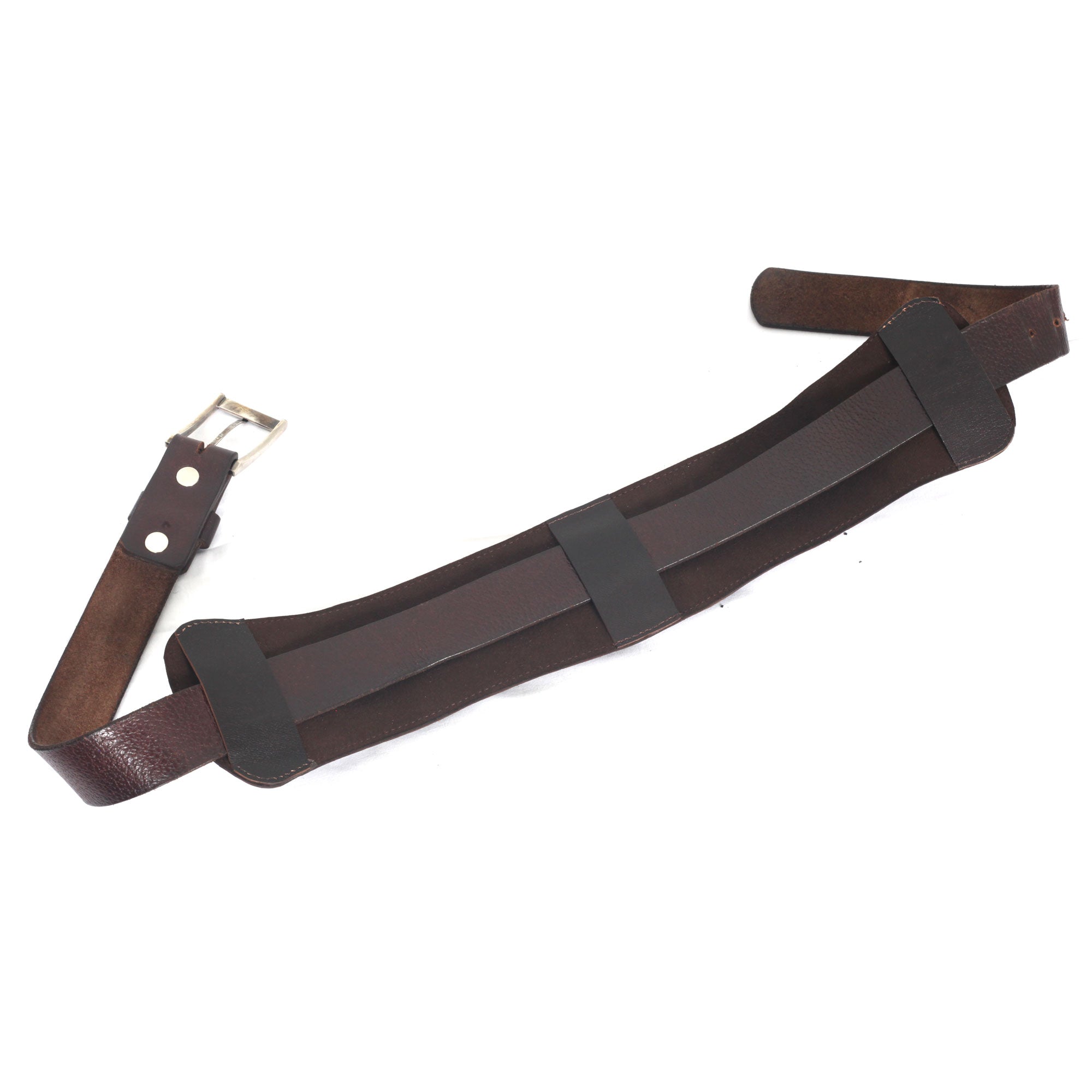 Cowhide Leather Rifle Cartridge Reload Holder 22-Loop Shell Belt | Hunting Ammo Carrier
