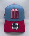 Mexico 2Toned Sky/Pink 9Forty Adjustable A-Frame Hat