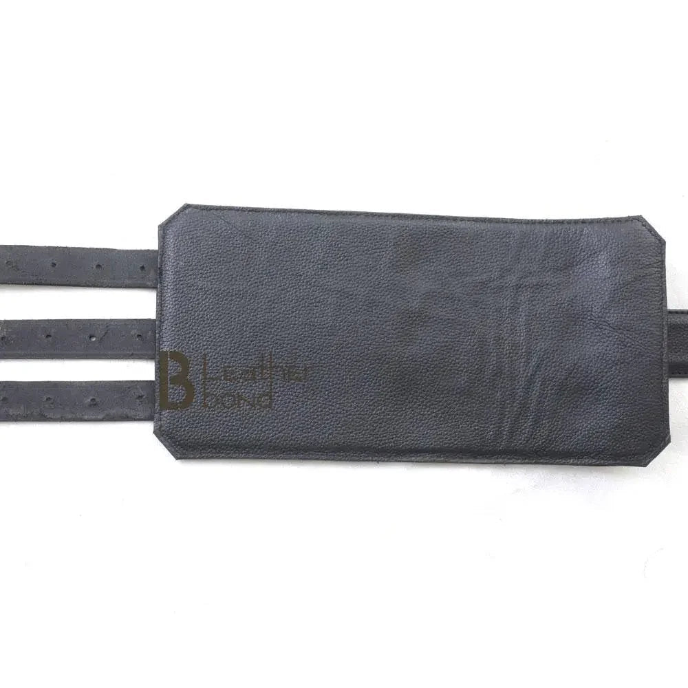 100% Genuine Leather Back, Wrist & Bicep Cuffs Restraint Set Bondage BDSM Slave Cuffs