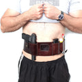 Cowhide Leather BravoBelt Belly Band Holster Ambidextrous Concealed Carry