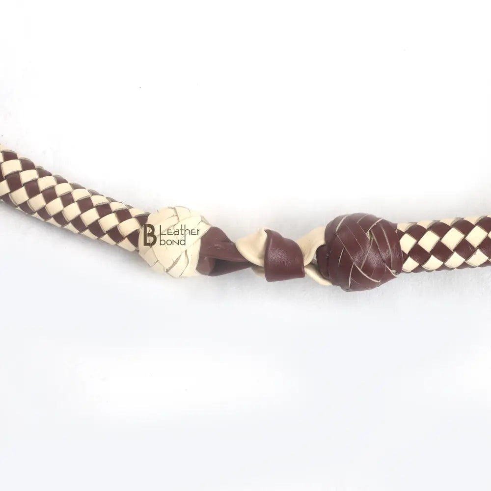 Stockwhip 04 Feet to 12 Feet long and 16 Plaits Kangaroo Hide Leather Equestrian Australian Stock Whip