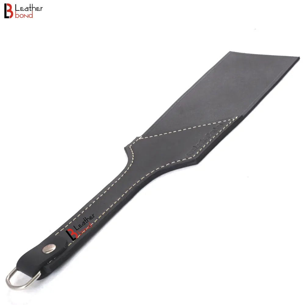 Real Cow Hide Belting Leather Paddle Slapper Medium Weight and Flexible & Hand Made