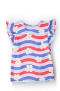 July Vibes S/S Ruffle Tee