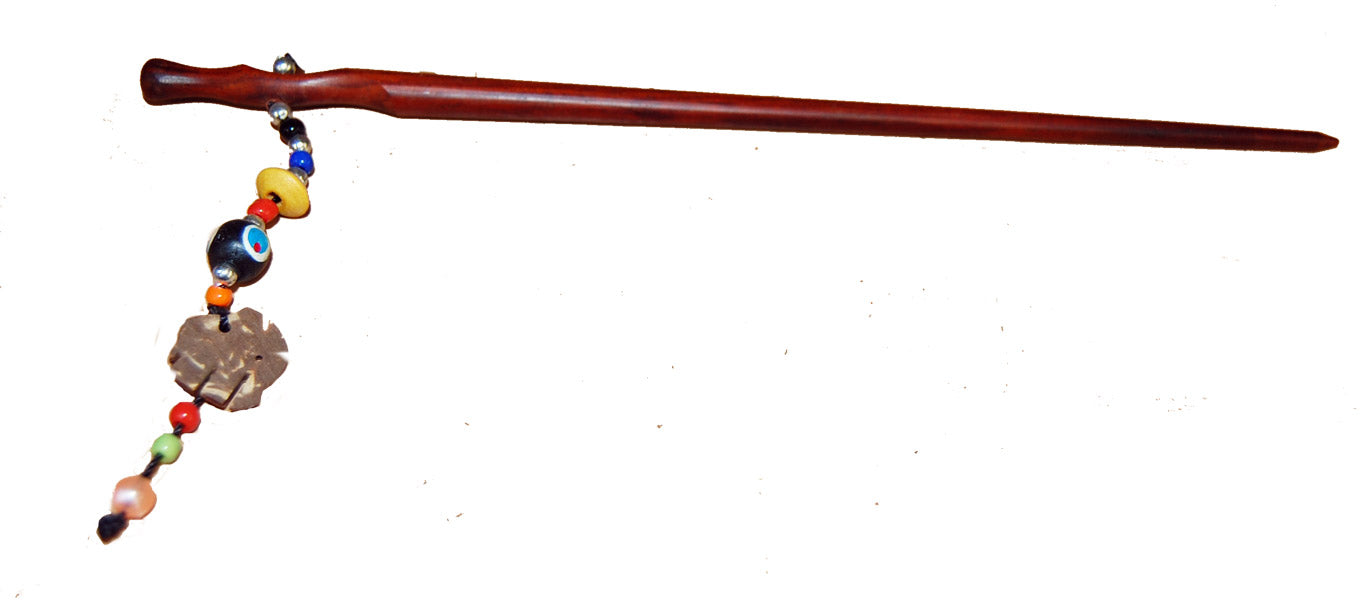 Wood Hair Pin - Chopstick Type Sold Individually