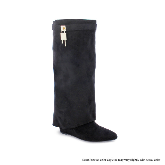 Mutto -Black Ultra Suede