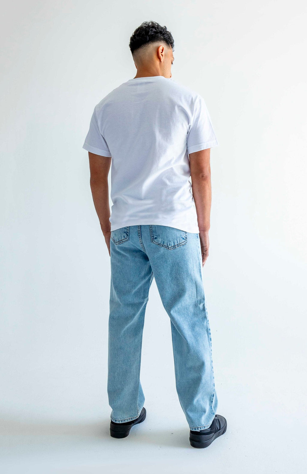 Neo Blue Baggy Jeans