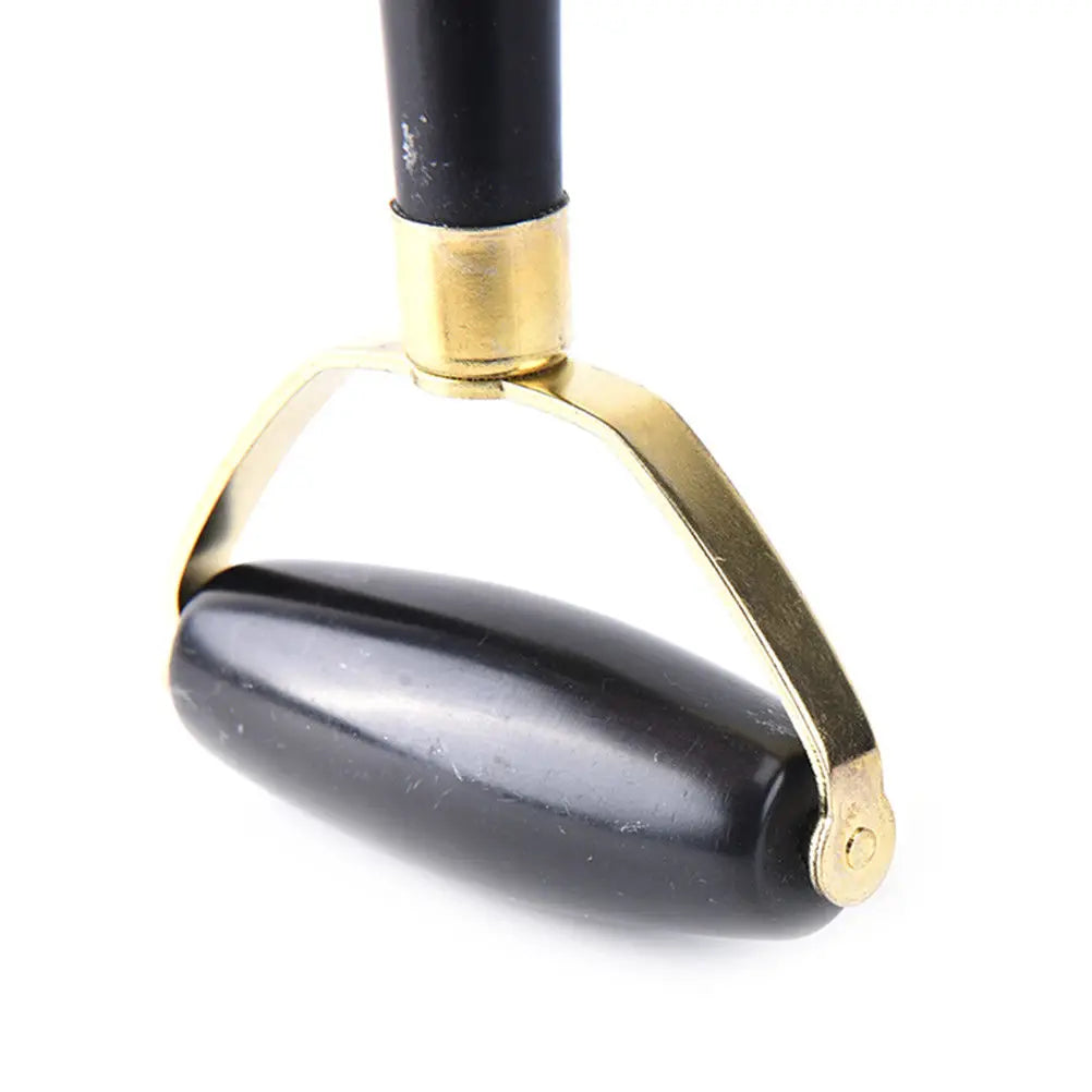 Natural Obsidian Quartz Face Massage Roller Practical Jade Facial Anti Wrinkle Body Head Portable Beauty Health Care Tools