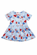 Proudly Patriotic S/S Twirl Bodysuit