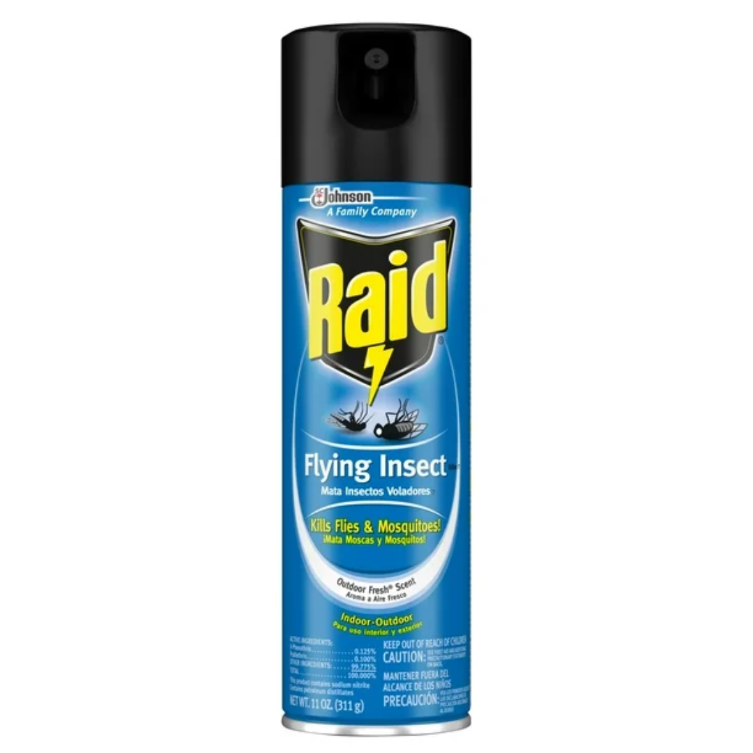 Raid Flying Insects Outdoor Fresh Aerosol (11 oz)