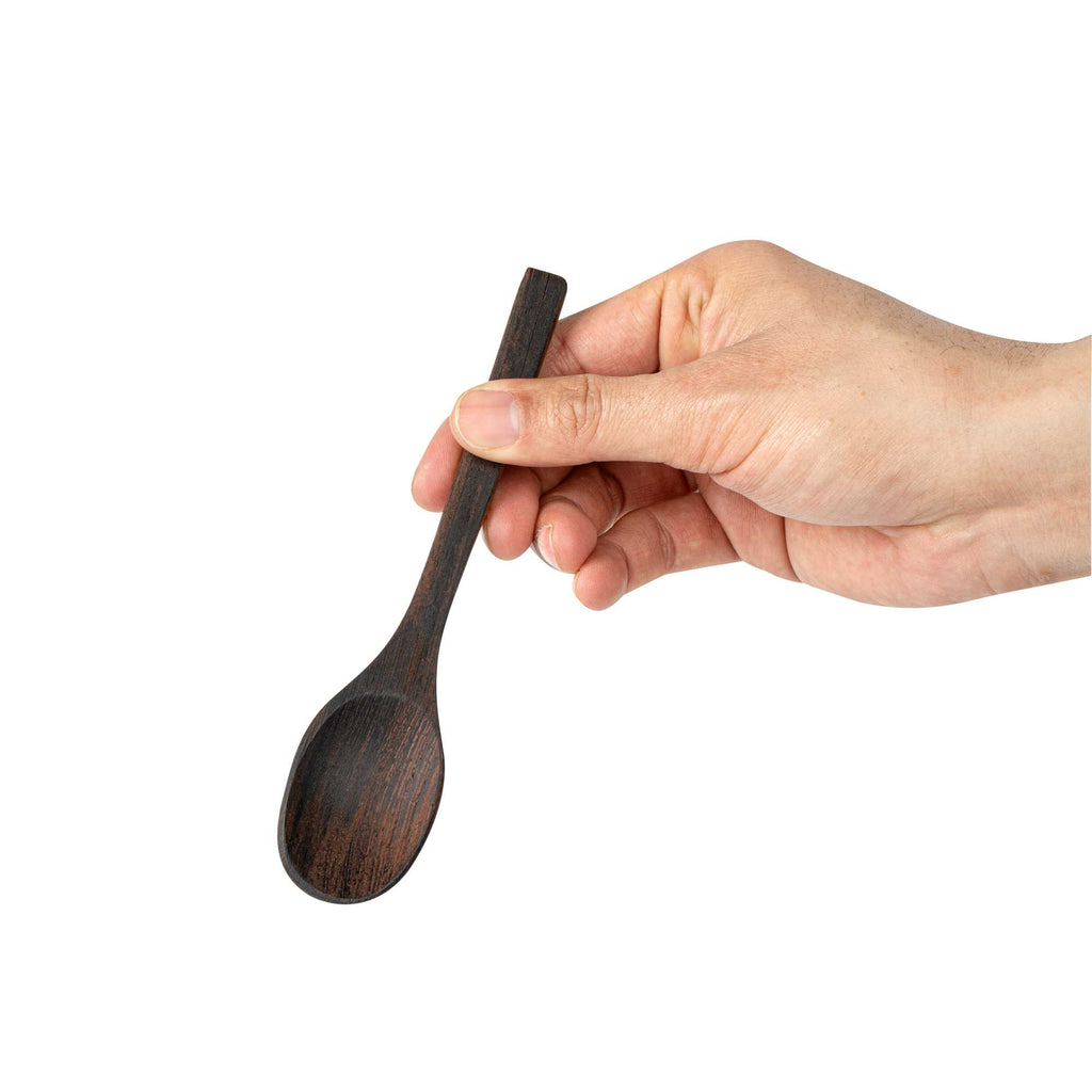 Coco Casa Ebony Wood Spoon - 6 1/4" x 1 1/2" - 1 count box
