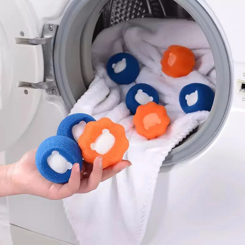Super Pet Hair Remover Balls | Reusable Laundry Lint Remover for Cat and Dog Hair