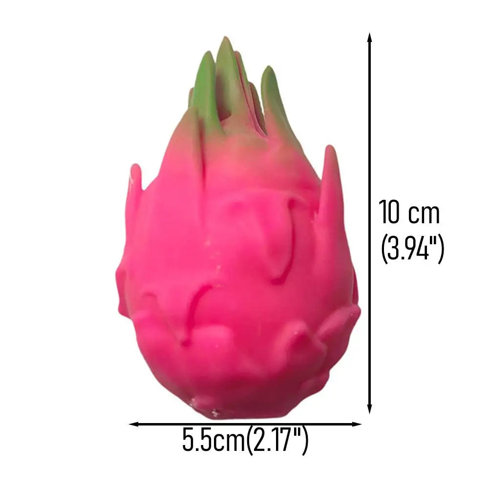 Funny Dragon Fruit Squeeze Ball | Simulation Fruit Squishy Fidget Sensory Toy