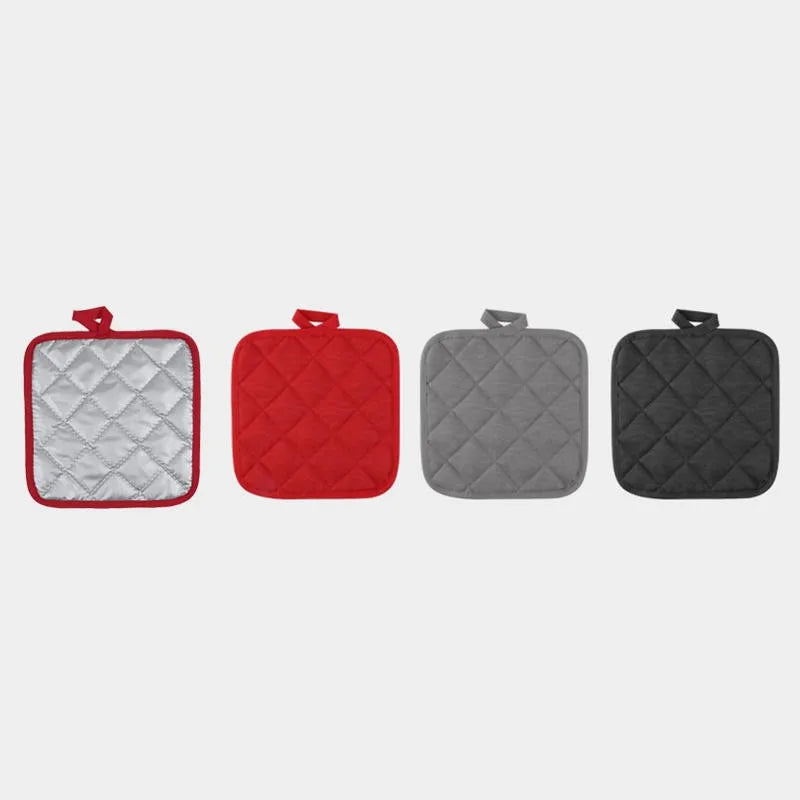 1 2 Piece Heat Resistant Towel Pot Holder | Cotton Non Slip Mat for Kitchen and Baking