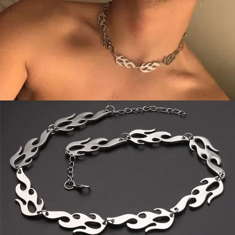 Men Hip Hop Full Rhinestone King Queen Pendants Necklaces Bling Bling Iced Out Cuban Link Chain Hiphop Necklace Men Jewelry Gift