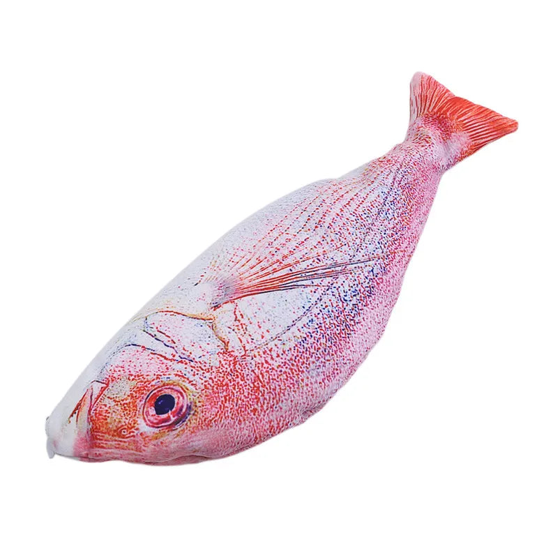 Simulation Fish Pencil Case | Kawaii Cartoon Zipper Pen Bag
