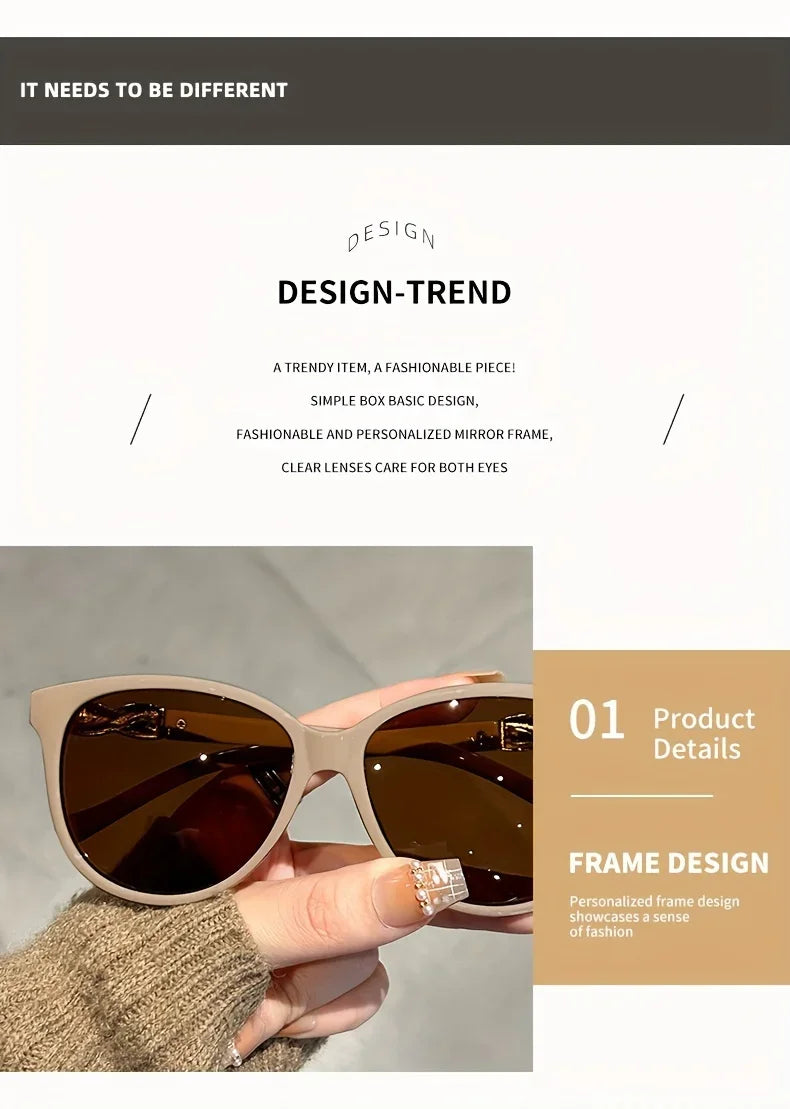 Women's Retro Cat Eye Sunglasses | UV400 Protection Fashion Shades