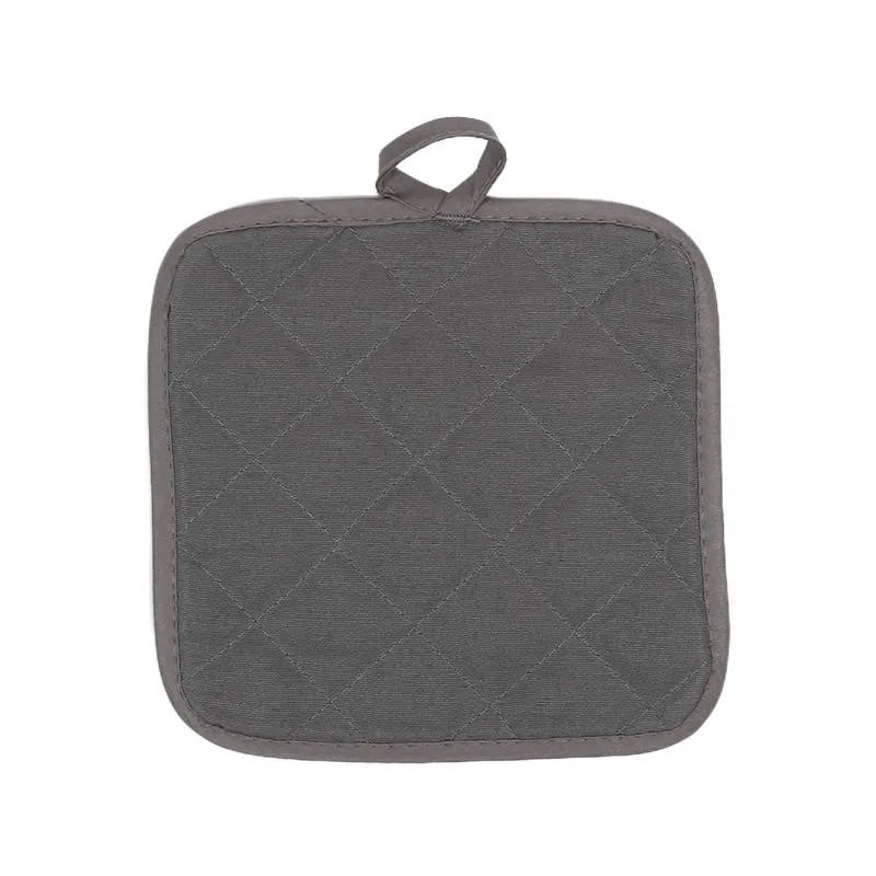 1 2 Piece Heat Resistant Towel Pot Holder | Cotton Non Slip Mat for Kitchen and Baking