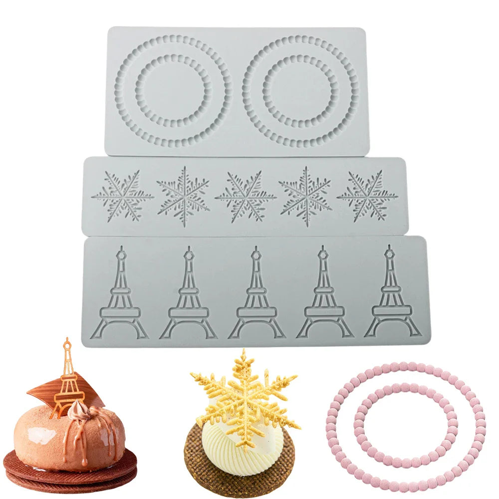 Mousse Cake Silicone Mold | Non Stick Reusable Dessert Mold