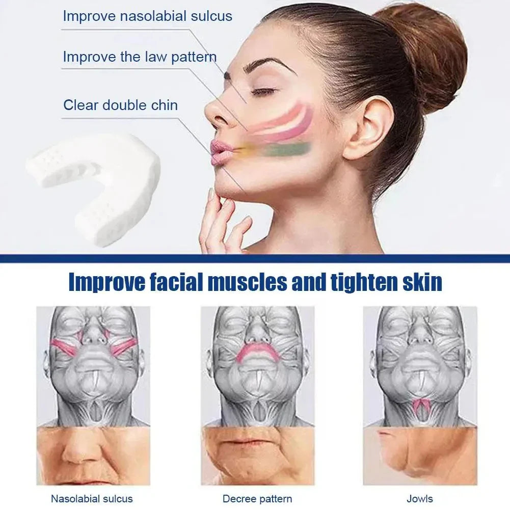 Jaw Exerciser Neck Toning Jawline Exercise | Face Muscle Trainer