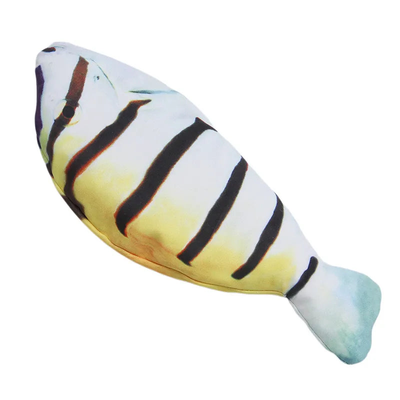 Simulation Fish Pencil Case | Kawaii Cartoon Zipper Pen Bag