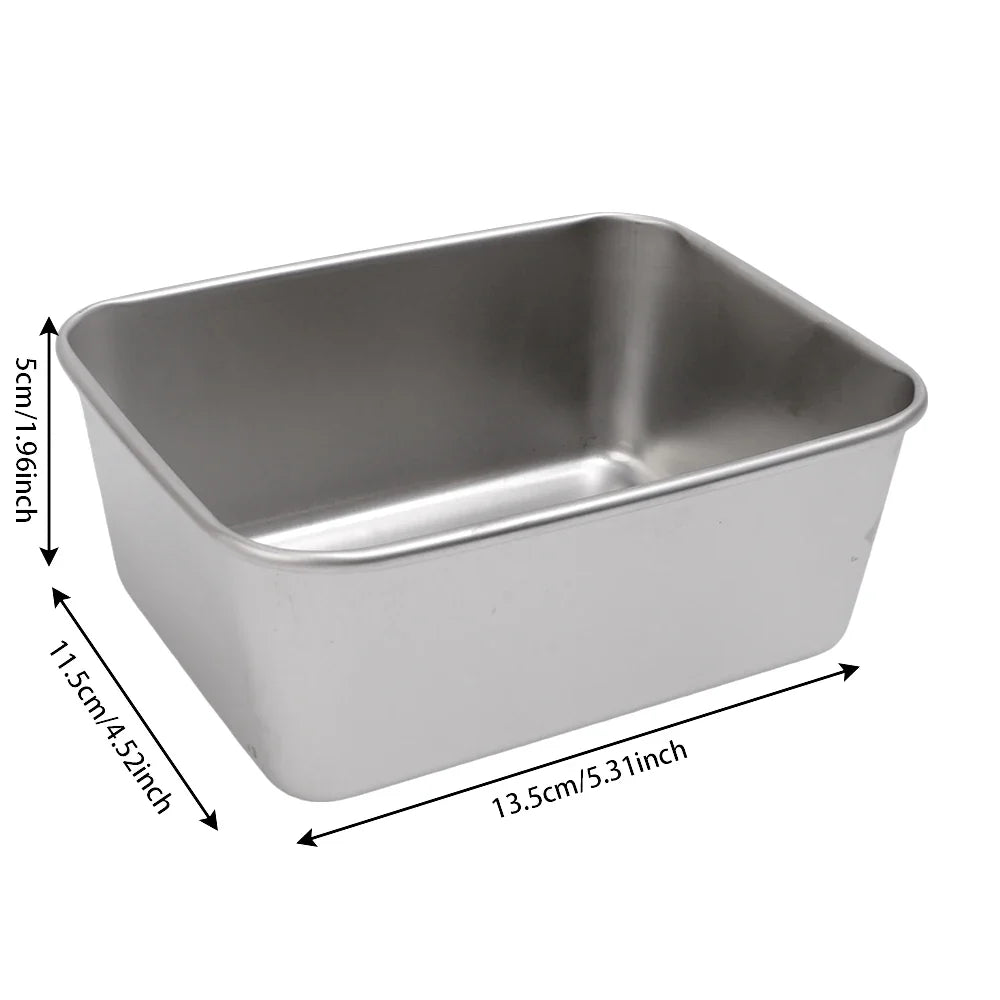 304 Stainless Steel Airtight Food Storage Container | Lunch Bento Box with Lid