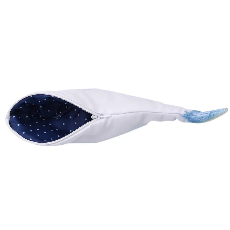 Simulation Fish Pencil Case | Kawaii Cartoon Zipper Pen Bag