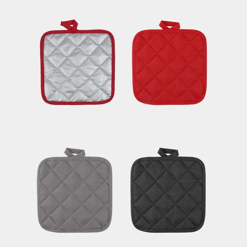 1 2 Piece Heat Resistant Towel Pot Holder | Cotton Non Slip Mat for Kitchen and Baking