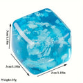 Snowflake Ice Cube Squishy Toy | Stress Relief Ball for Adults