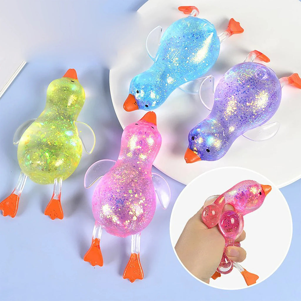 Aurora Duck Squishy Toy | Slow Rebound Stress Relief Squeeze Ball