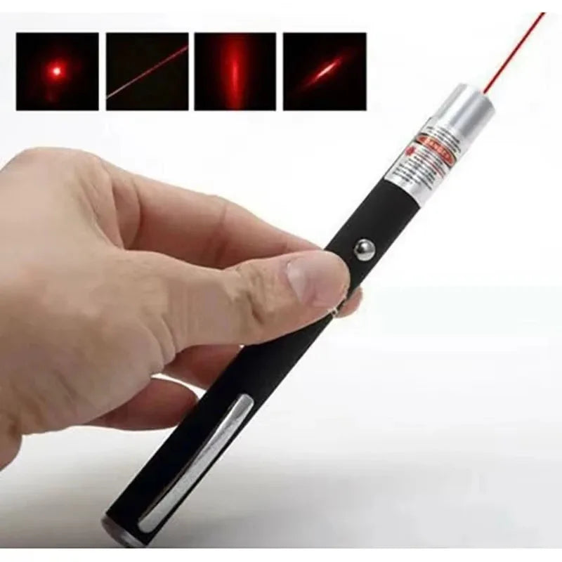 2 in 1 Pet Laser Cat Teaser Toy with LED Flashlight