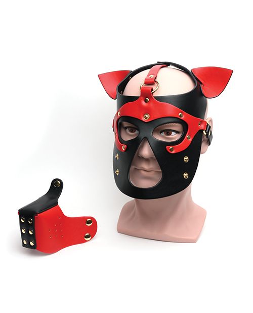Bondage Puppy Hood Mask