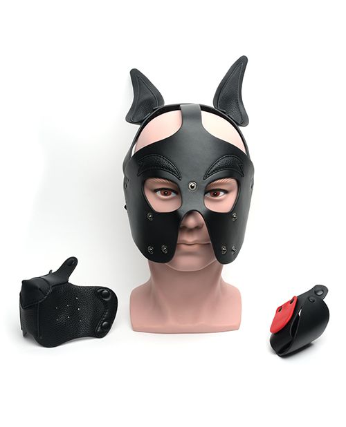 Bondage Puppy Hood Mask