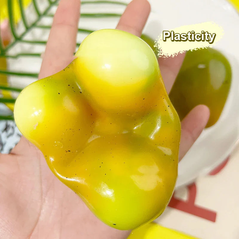 Color Changing Mango Mochi Squishy Toy | Stress Relief Slow Rebound Toy