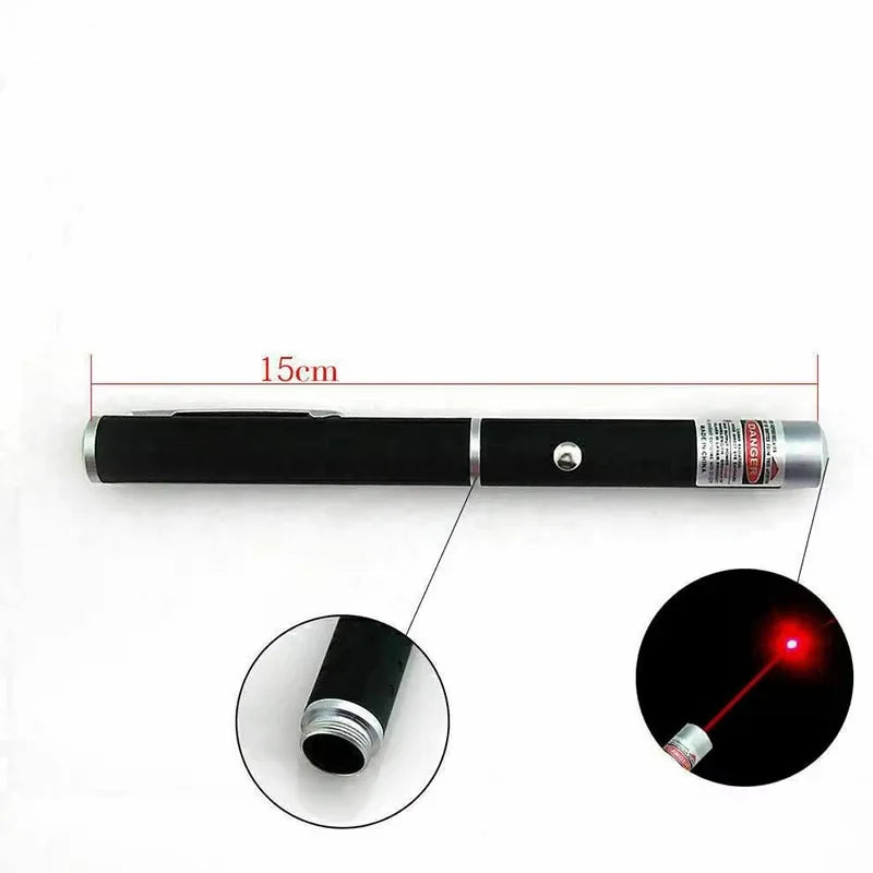 2 in 1 Pet Laser Cat Teaser Toy with LED Flashlight