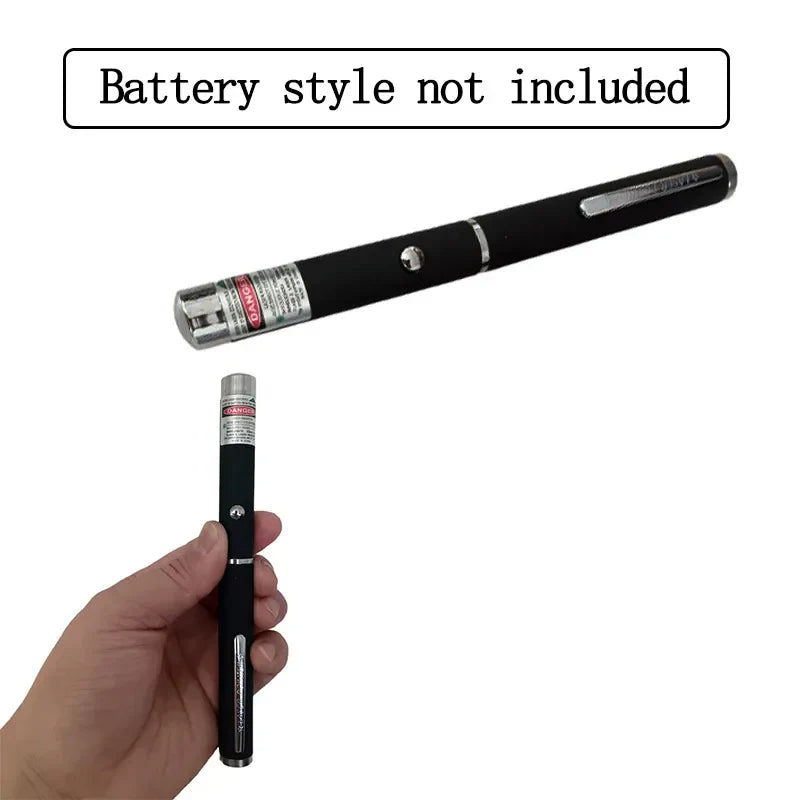 2 in 1 Pet Laser Cat Teaser Toy with LED Flashlight