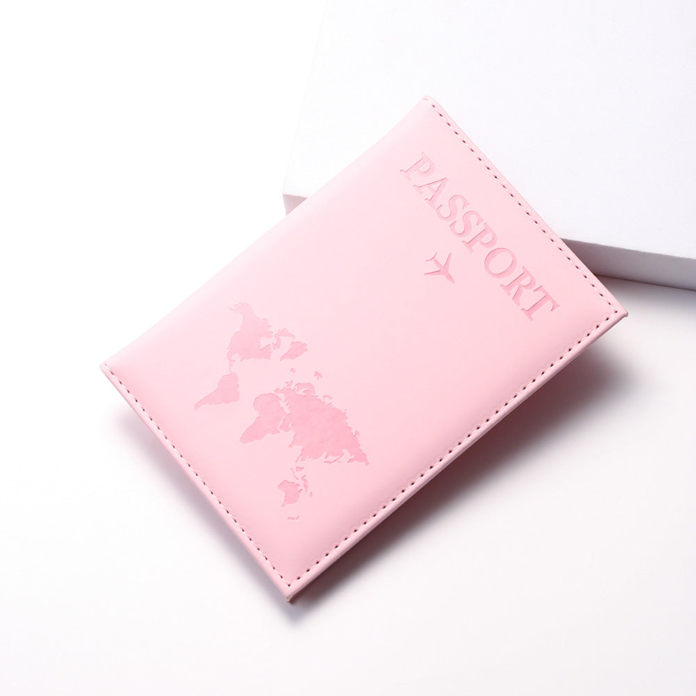 RFID Vintage PU Leather Passport Holder – Multi-Function Travel Wallet