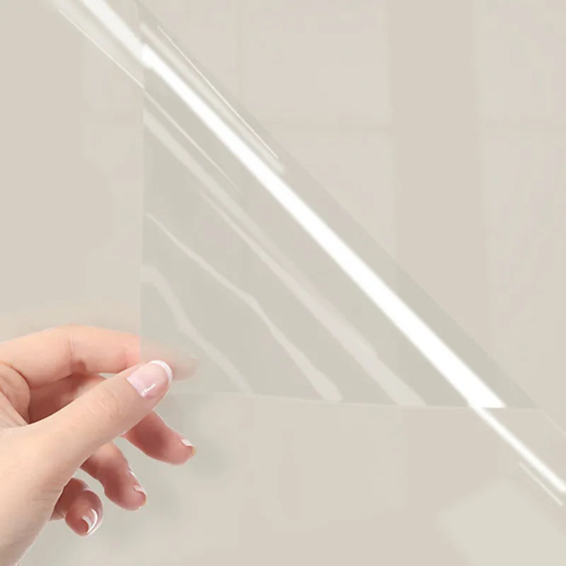 Transparent Wall Protective Film | Scratch Resistant, Oil Proof, Removable Electrostatic Wall Cover