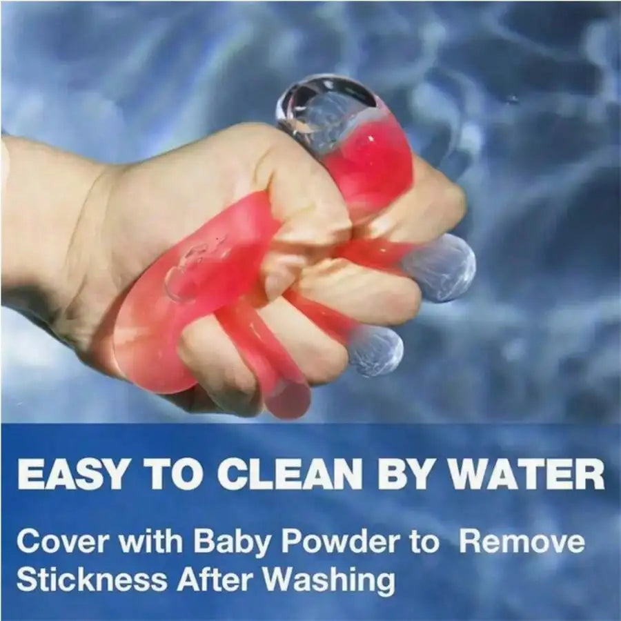 Ice Cube Stress Squeeze Toy | Sensory Fidget Toy for Relaxation and Focus