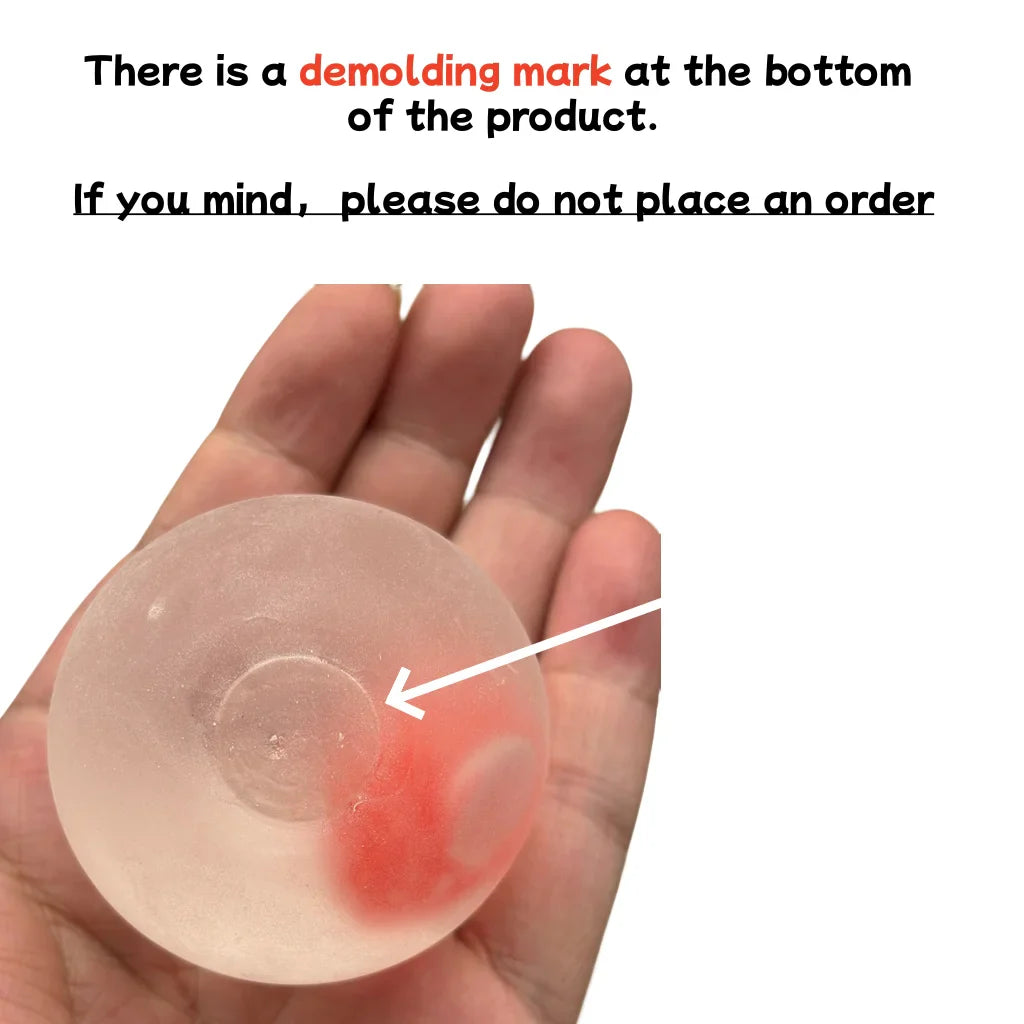 Strawberry Mochi Squeeze Toy | Slow Rebound Stress Relief Fidget for Venting Anger