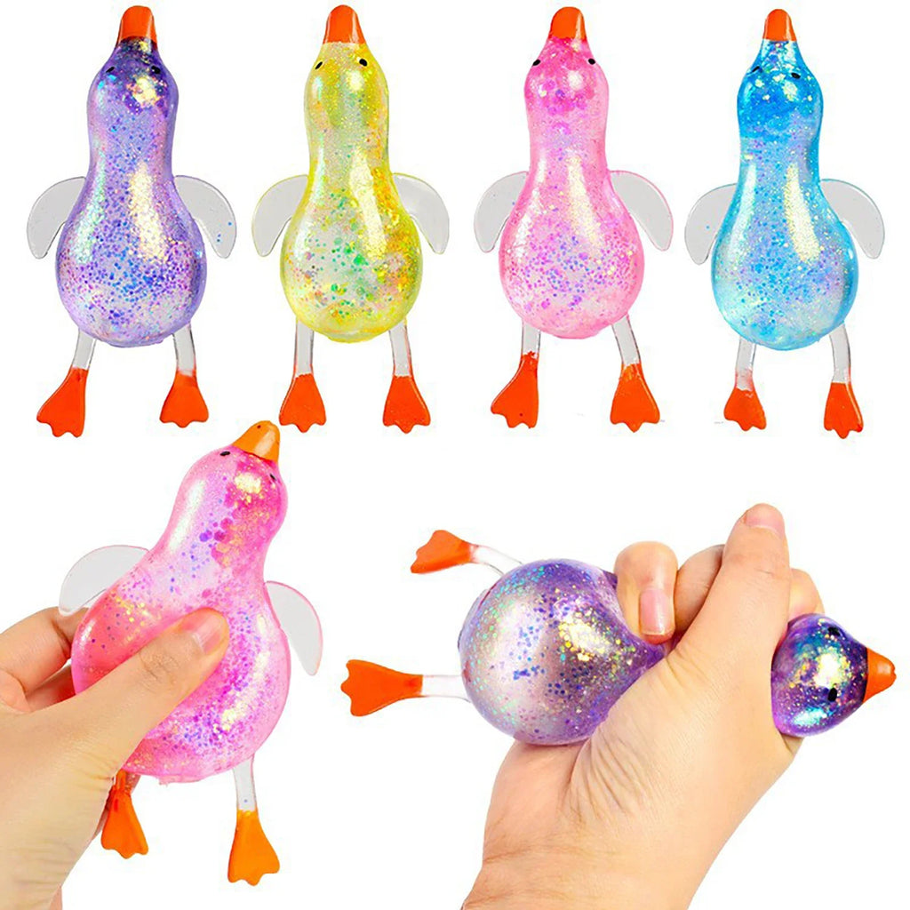 Aurora Duck Squishy Toy | Slow Rebound Stress Relief Squeeze Ball