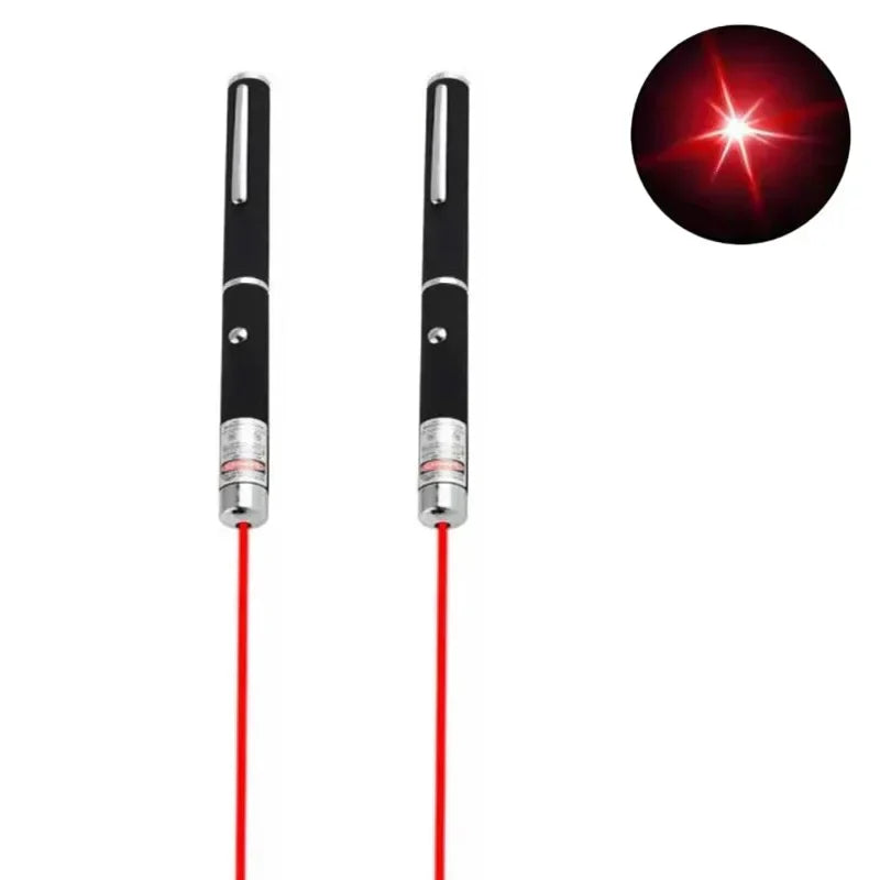 2 in 1 Pet Laser Cat Teaser Toy with LED Flashlight