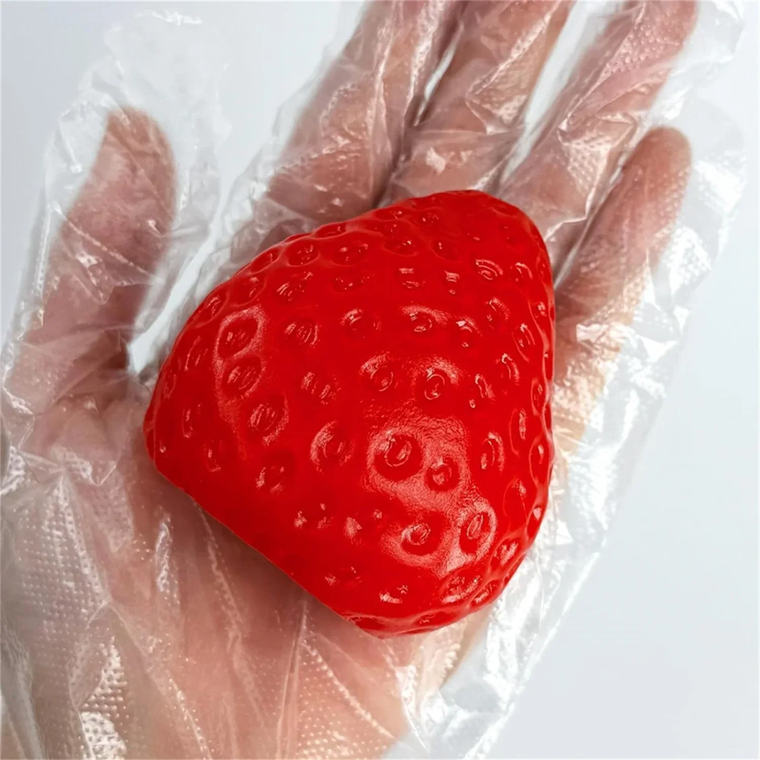 Strawberry Squishy Stress Toys Set | 3PCS Soft TPR Squeeze Fidget