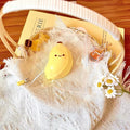 Cute Banana Squishy Toy | Fake Food Stress Relief Soft TPR Kawaii Mystery Blind Box