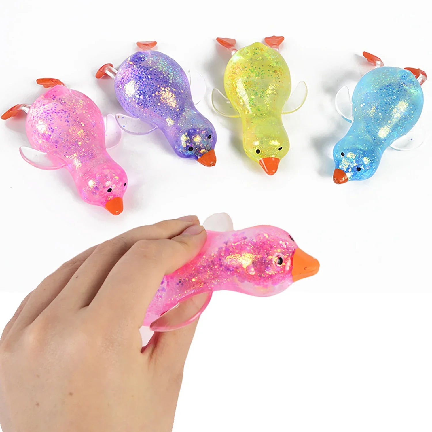 Aurora Duck Squishy Toy | Slow Rebound Stress Relief Squeeze Ball