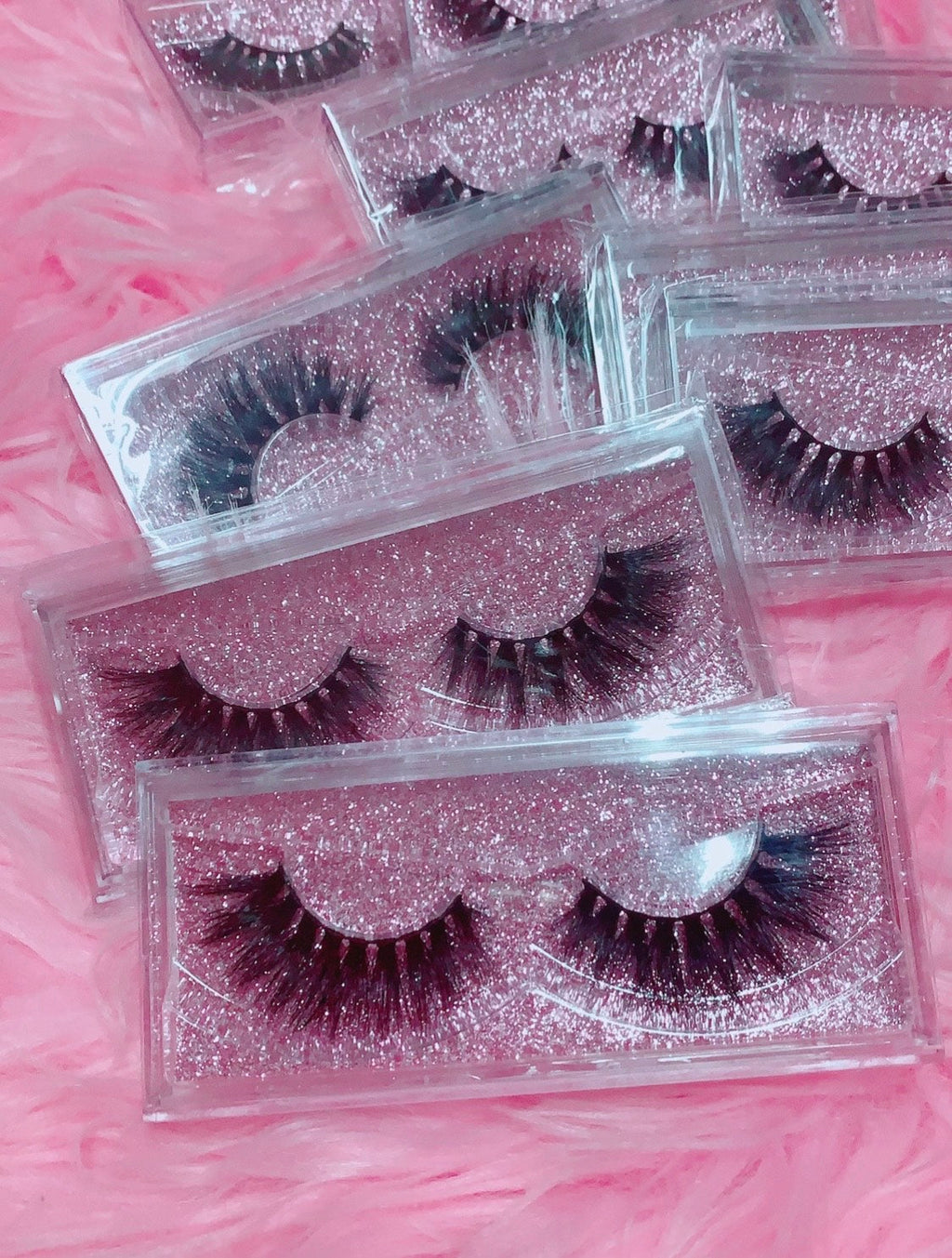 #SNATCHED 3D DREAMDOLL LASHES *GLITTER* CASE