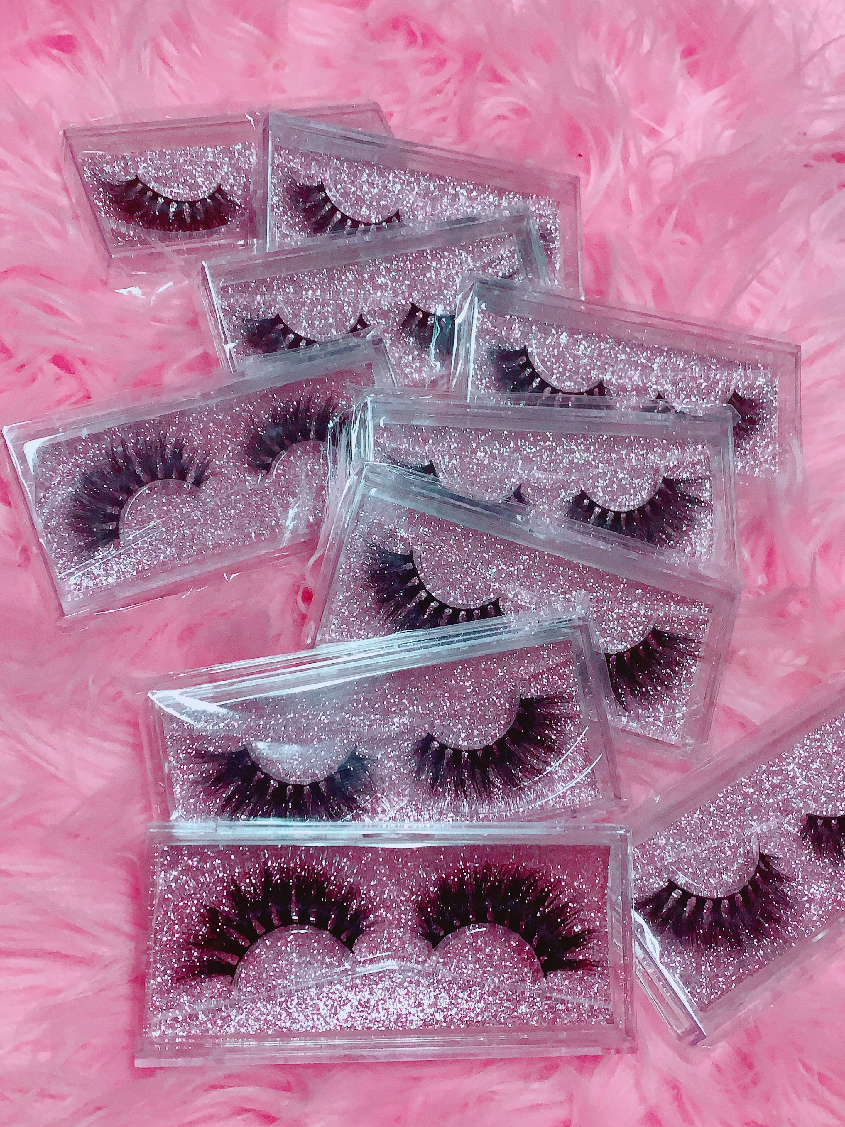 #SNATCHED 3D DREAMDOLL LASHES *GLITTER* CASE